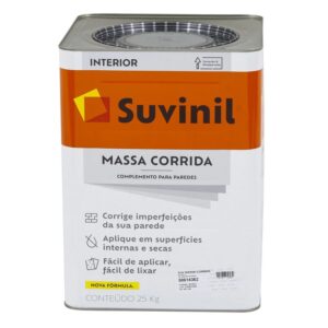 Massa Corrida Lata 25kg Suvinil